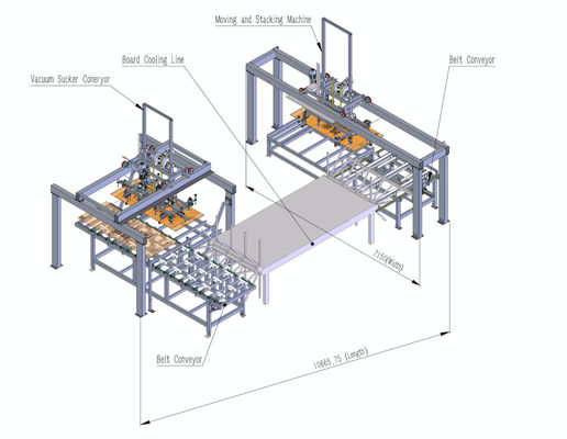 kopen Productielijn voor kunstmatige platen Korte cycluspers 400L Min Gasbron online manufacture