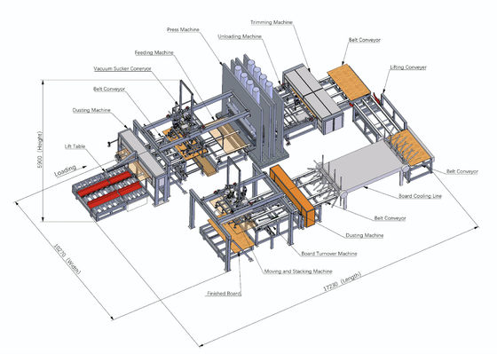 kopen Kunstmatige kortcycluspers Houtbewerking Warmpersmachine 20 kW online manufacture
