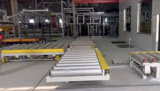 kopen 4×8 kunstmatig plaat MDF korte cyclus persmachine automatische lijn hout gebaseerd paneel productie online manufacture