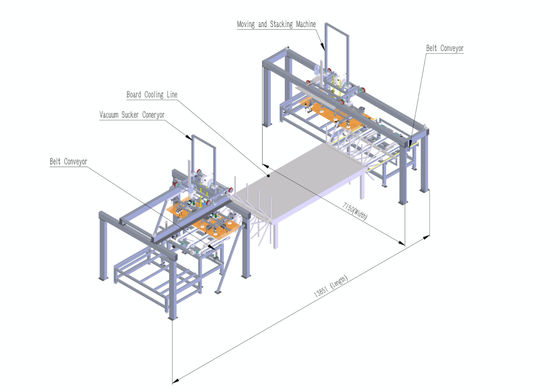 4X9 Door Short Cycle Lamination Hot Press Machine voor kokosplaten 1600 ton