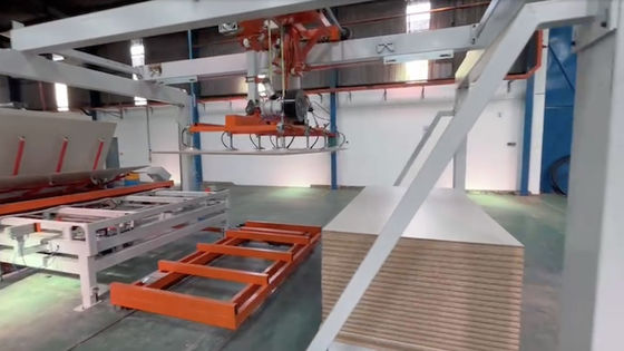 Volledig automatische korte cyclus warmpersmachine 8-30 mm dikte