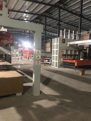 Industriële automatische warmtepers voor vloerparket 14 m vloeroppervlakte