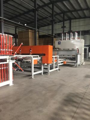 4'×10' 5'×10' Korte cyclus Hydraulische warmpersmachine laminatie