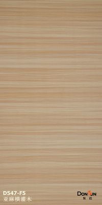 0.4 mm Houtkorrels Warm geperst Melamine Decoratieve Film Impregneerd Papier Voor Meubelen